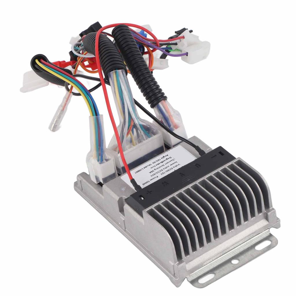 60V-72V Universal 500W Gehäuse aus Aluminiumguss Alarm Tempomat Roller Bürstenloser Controller Elektrofahrrad-Zubehör