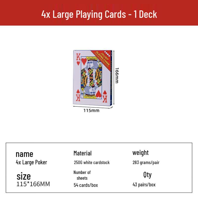 Brangdy Giant Playing Cards