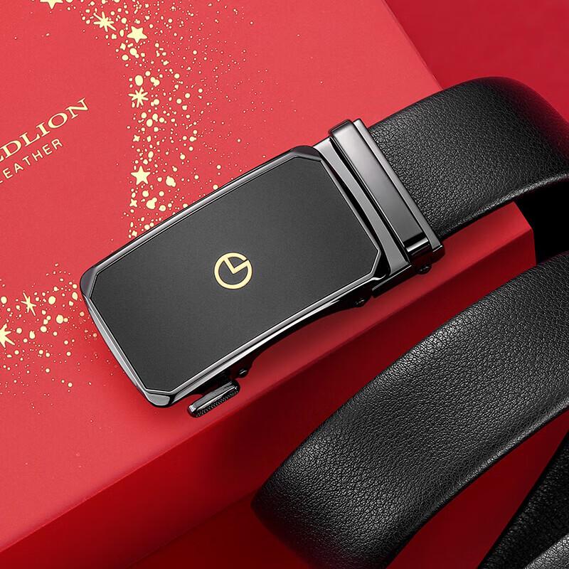 Goldlion Men s Automatic Buckle Leather Belt 125cm