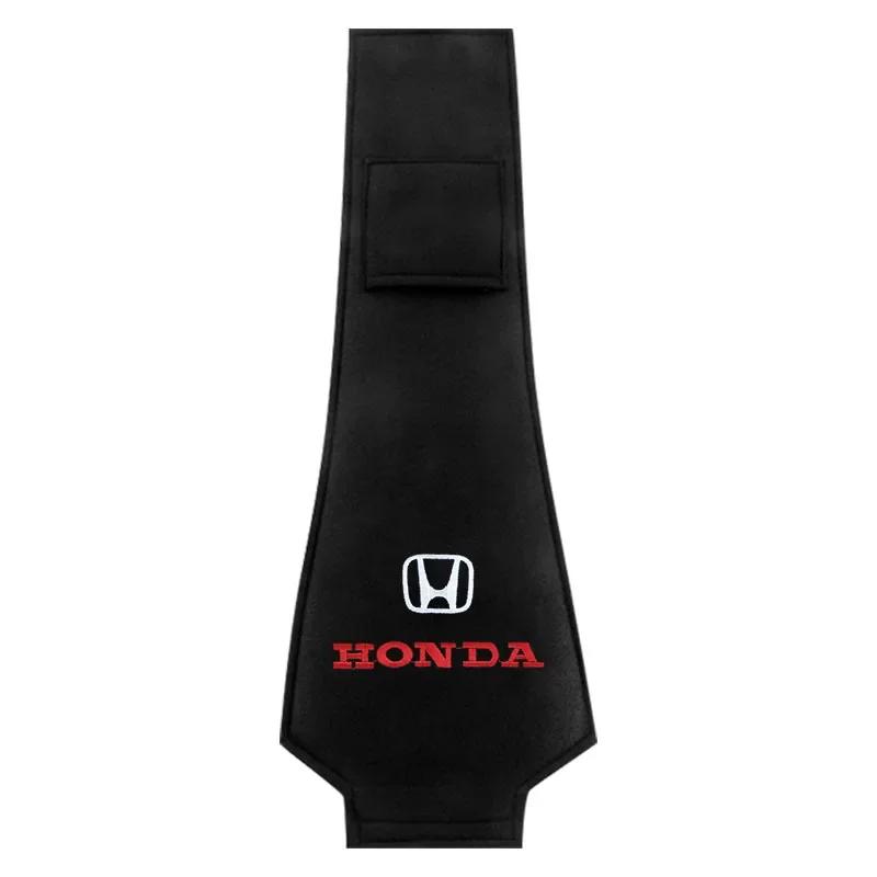 For Honda 1/2pcs Car Accessories Seat Headrest Protective Covers For Honda Civci CRV Accord Mugen Prelude FIT City CRZ CRX Jazz