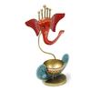 Lord Ganesha Idol Tea Light Holder l Tea Light Holder for Home Decoration, Pooja Room | Corporate Gift Items l Tabletop Gifts for Office Desk