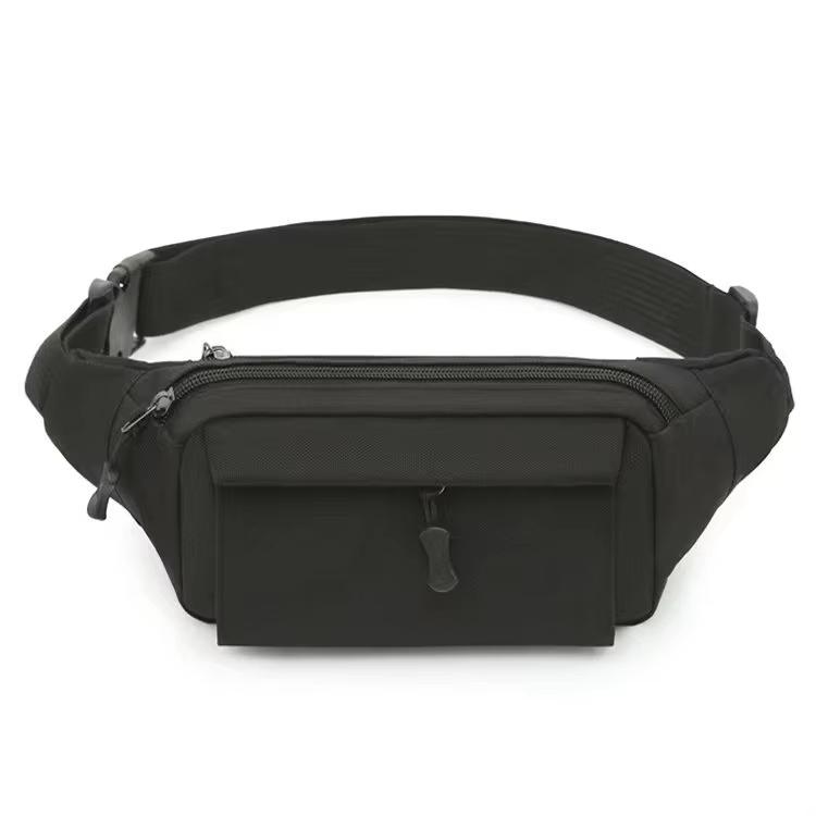 Wasserdichte Herren Bauchtasche Taktische Tasche Herren Umhängetasche Hüfttasche Oxford-Gewebe Bauch Banane Herren Gürteltasche Handy Tasche schwarz