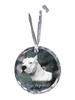 Dogo Argentino - Crystal Bauble with a Photo, Dog Photo In Crystal, Personalized Christmas Tree Ornament by Brand