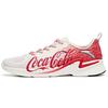 Coca Cola X Hydrogen Run II Abrasion Resistant Breathable Low Top Running Shoes Women's Red White 122025540-9