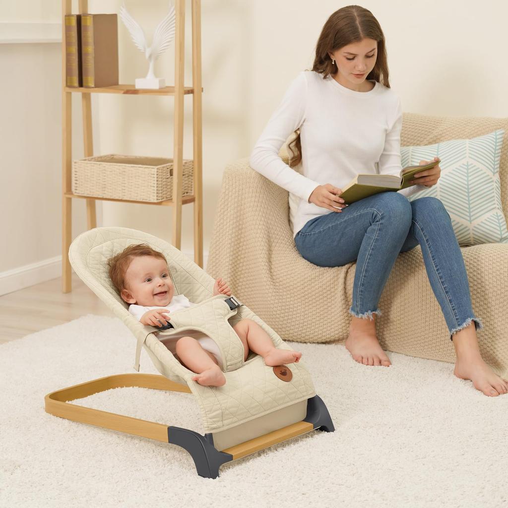 Delight Highland Vs Alpine Jimglo Baby Bouncer, Portable Infant