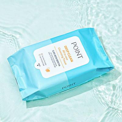 Point Deep Clean All-In-One Cleansing Tissues (30 Sheets)