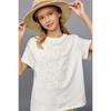 ELLE KIDS Girls' Embroidered Short-Sleeve T-Shirt