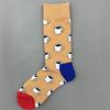 Happy Socks Women's Unisex Combed Cotton Sock Cherry Strawberry