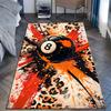 1PC Billiards Ink Splash Art Carpet for Living Room Bedroom Sofa Home Decor Rus Non-slip Floor Mat Luxury Gift Multiple Sizes
