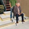 Stair Chair, Foldable Stair Chair Lift, 4 Wheels, for Transferring People W/ Limited Mobility Up and Down Stairs In High-Rise