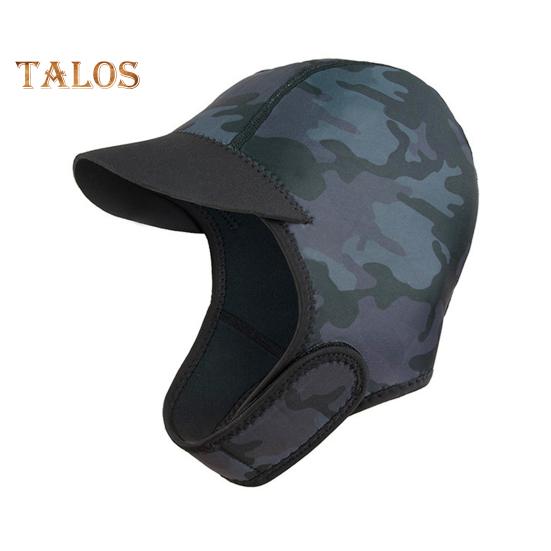 

Неопреновый капюшон для дайвинга, термокапюшон для плавания с ремешком на подбородке, морозостойкая шапочка для дайвинга с аквалангом, для каякинга, сноркелинга, серфинга, плавания чёрный/камуфляжный