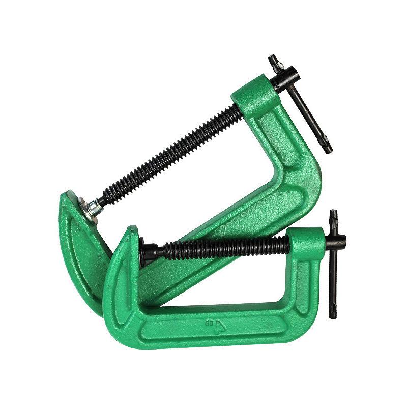 Heavy-Duty Woodworking G-Clamp: Thickened Manual G-Type Fixture 
