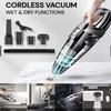 Car Vacuum Cleaner Household Pet Hair Remover Wireless Multi-functional Wet and Dry Use.
