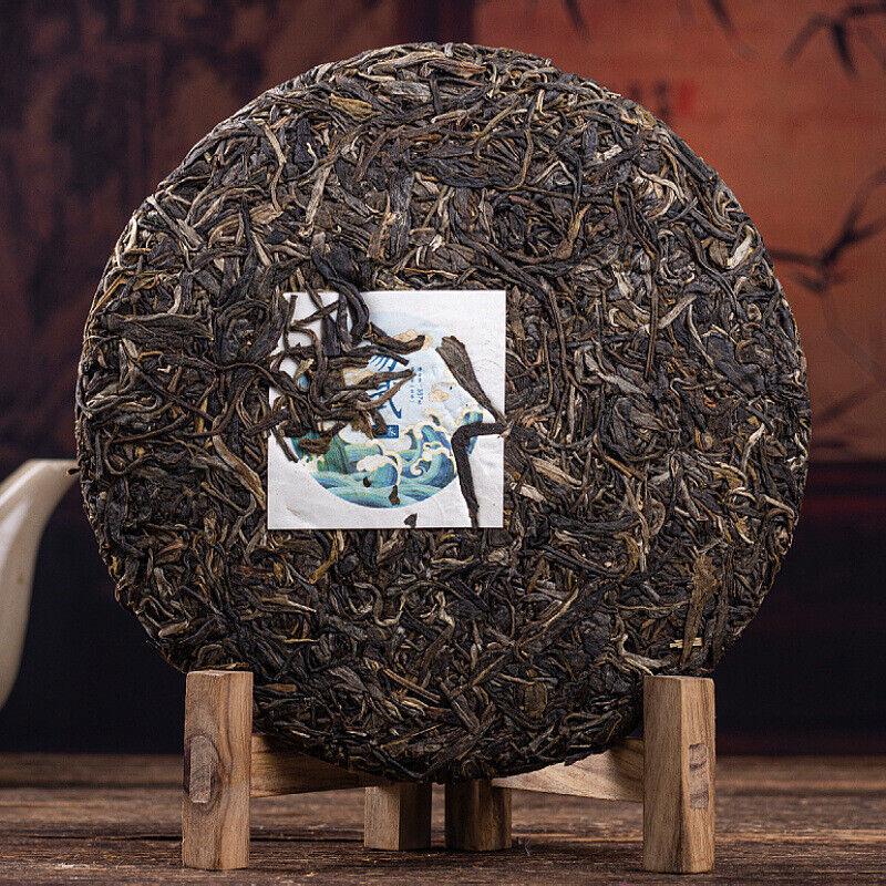 Yiwu Shengcha Dashu jarní čaj Pu'er Tea Qizi Cake Cake 357g