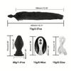 Silicone Wireless Remote Control Fox Tail Anal Plug Vibrating Tail Butt Plug Vibrator For Women Dildos Stimulator Adult Sex Toys