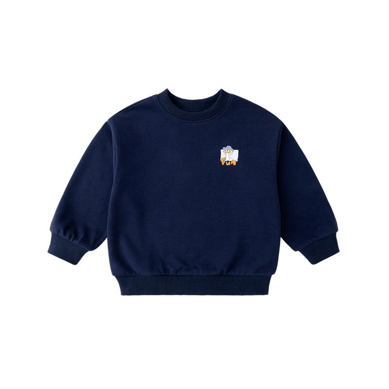 Dudu Home Kids' Cartoon Print Long-Sleeve T-Shirt