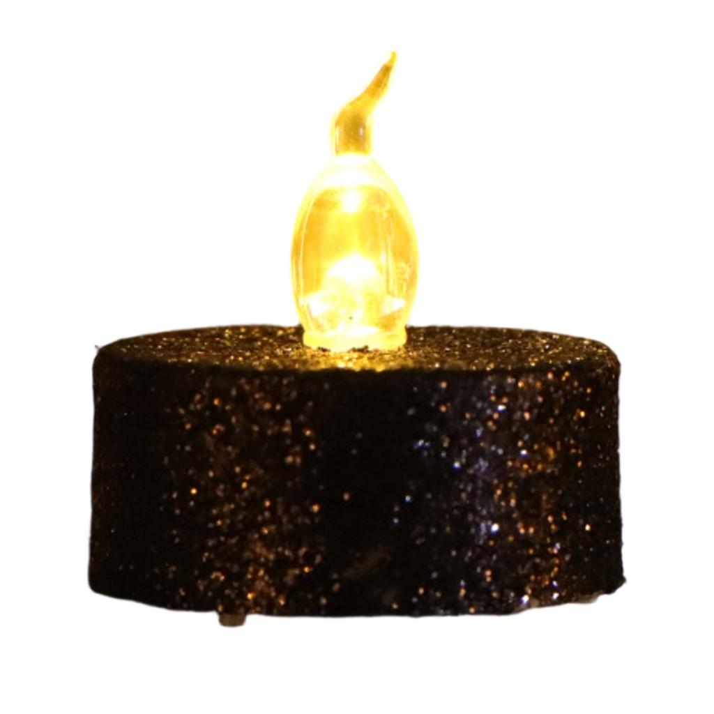 LED Flameless Candle with Yellow Flickering Light and - for Home Decor
