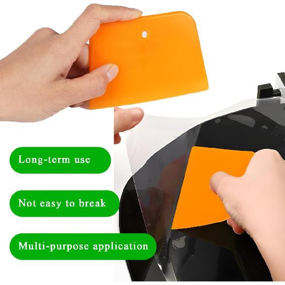 6 PCS Body Filler Spreaders, 4, 5, 6 Inch Reusable Auto Body Fillers Plastic Spreader, Automotive Body Filler Spreader for Applying Fillers Paint