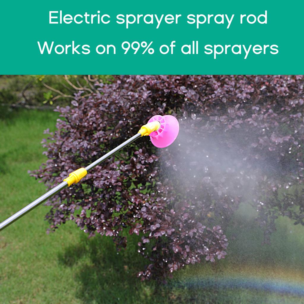 Retractable Spraying Rod Nozzle And Handle Electric Sprayer Outdoor Garden Pesticide Spray Watering Can Accessories
