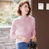 Paster Women's 96.9% Merino Wool Half-High Neck Pullover Sweater