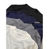 Women's White Tencel Stand-up Collar Long-Sleeve Top - 2026 Autumn/Winter Thin Base Layer 