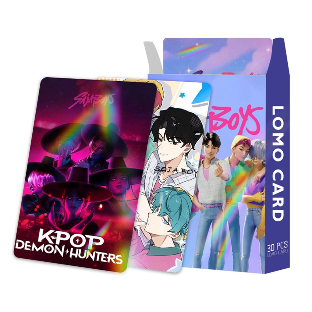 30 Double Sided HD Color Printed Photo Cards Of Anime Characters, Anime Peripheral Collection Cards, Greeting Cards