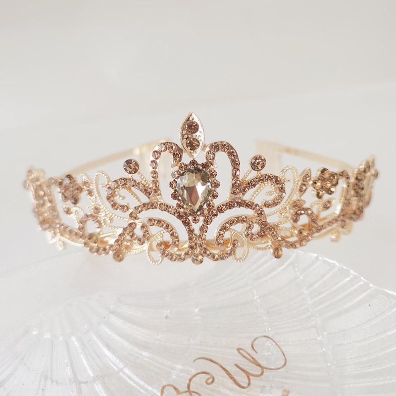 Crystal Diamond Bridal & Birthday Crown Hair Accessories