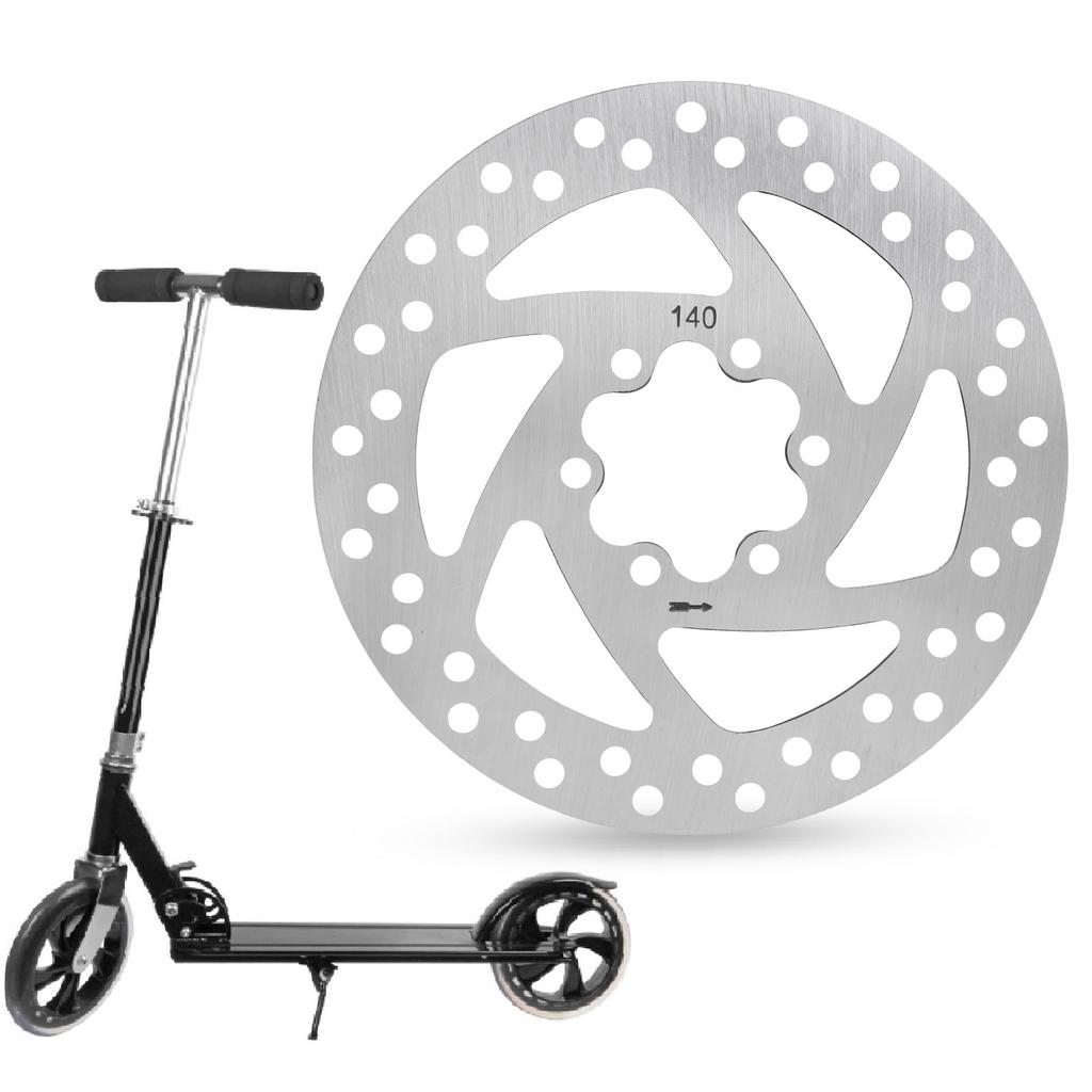Stainless Steel Brake Disc Rotor Pad Parts for Electric Scooter 5.5in OD 1.3in ID