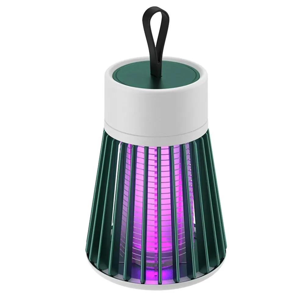 Mosquito Killer Lamp Electric Insect Zapper 2-in-1 USB Bug Trap with LED Light for Bedroom Outdoor Camping Wasps Gnats