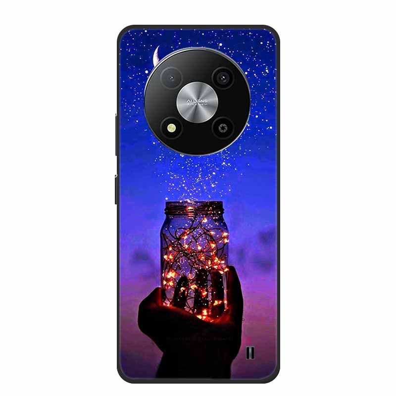 Phone Case For ZTE Blade A73 5G Back Cover Case Black Silicone Shockpoof Soft Funda For ZTE Blade A73 5G Case A 73 6.52" Coque