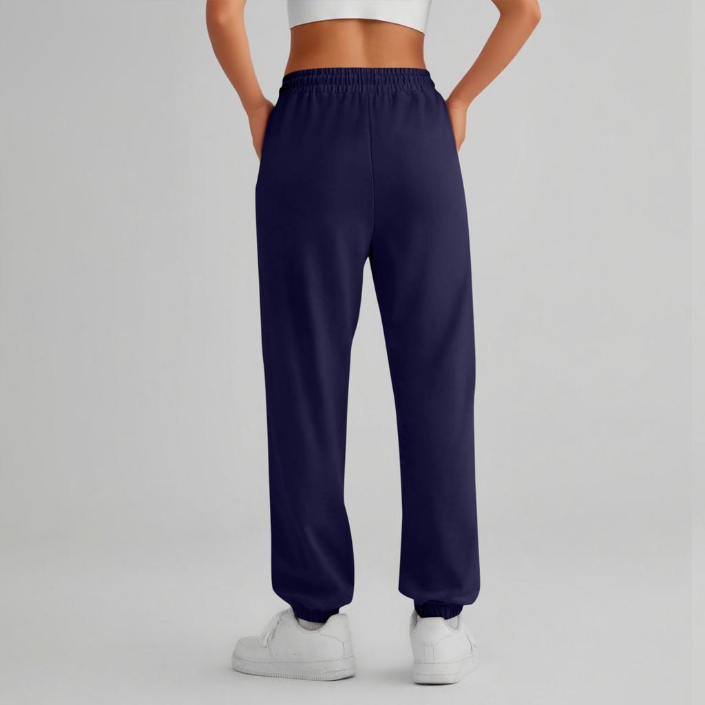 Womens Sweatpants With Pockets Solid Color