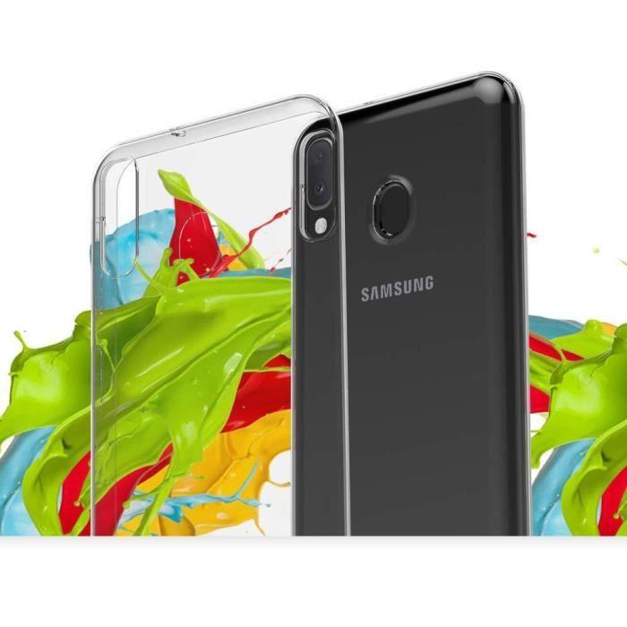 Coque Silicone Gel - TRANSPARENT - Samsung Galaxy A20E/A20e - UltraSlim - Ajustement Parfait - 0.3 mm