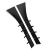 Pair of Rear Window Side Spoiler Decorative Tail Window Side Wing Cover Trim for 3 Series  1 Wagon 2019-2024
