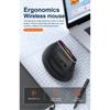 RGB luminous mouse ergonomic design vertical vertical Bluetooth BT + 2.4G dual-mode Bluetooth wireless mouse