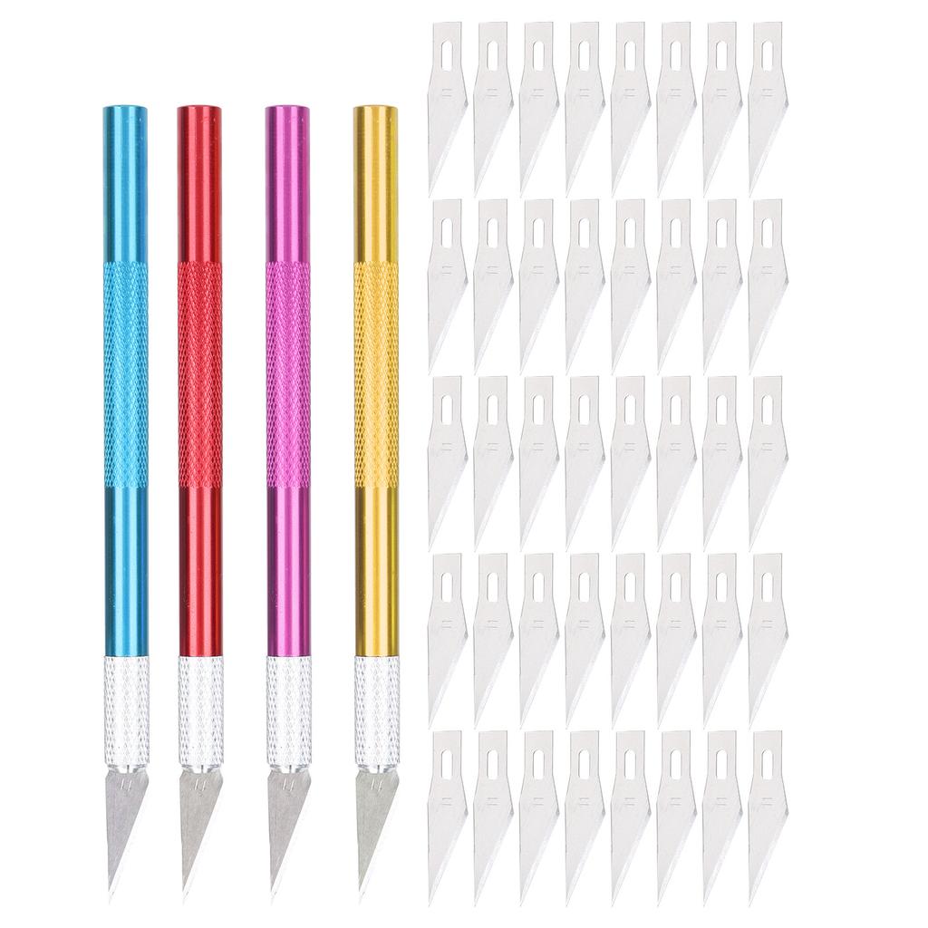 Craft Knife Hobby Chisel Tool Steel Blade Cutting Carving Scrapbooking Art Creation Tool