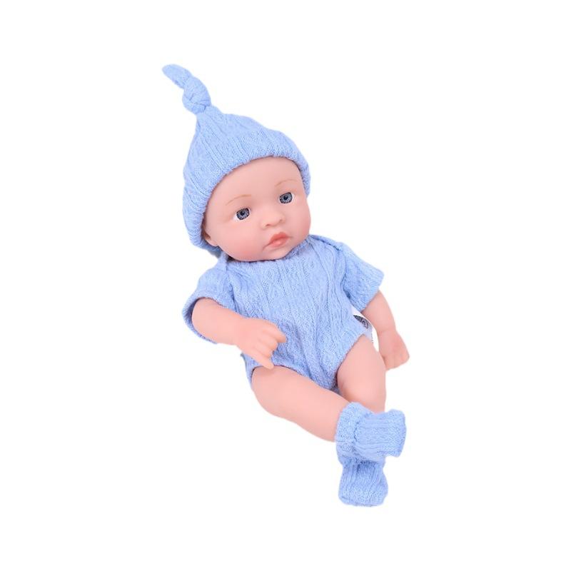 Přeshraniční Nová 20cm Panenka Reborn Malá Velikost Palcová Panenka Miminko Vinyl Měkké Lepidlo Simulační Panenka Hračka
