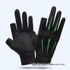 Ice Silk Fingerless Sun Protection Gloves for Men & Women: Ideal for Summer Cycling, Fishing, and Driving