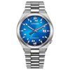 ×TSUYOSA Kollektion Serie 50 Meter wasserdicht Datumsanzeige Automatik-/Handaufzug mechanisches Uhrwerk Stahlarmband 40mm gleicher Stil für m NJ0157-81L