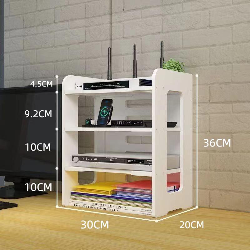 Wifi Storage Rack Wire Plug-in Board Wireless Router Storage Box Set Top Box Storage Rack