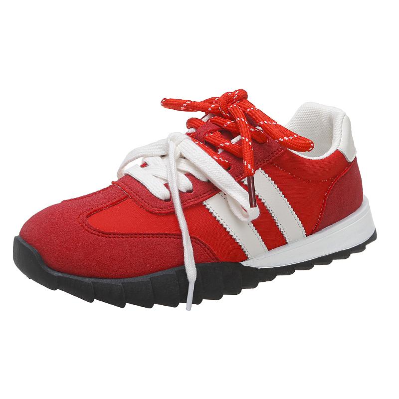 Fashion Women Sneakers Summer Casual Walking Shoes for Women Flat Lace Up High Quality SneakersDLSYXD Fashion Wild Flat-bottomed Loafers