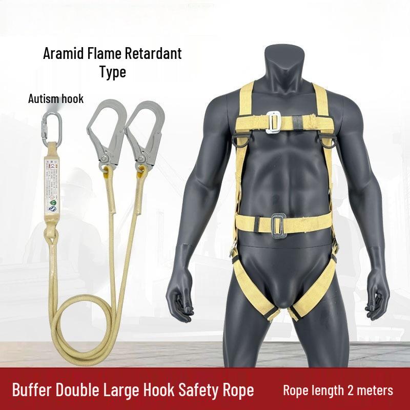 Lieve Fire Retardant Five-Point Fall Protection Safety Harness