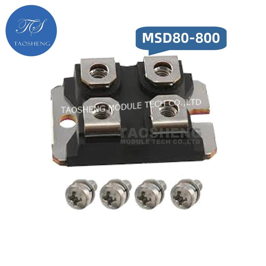 1PCS MSD80-800 SOT-227B New and Original MOS Transistor (TAOSHENG) MODULE #TS637