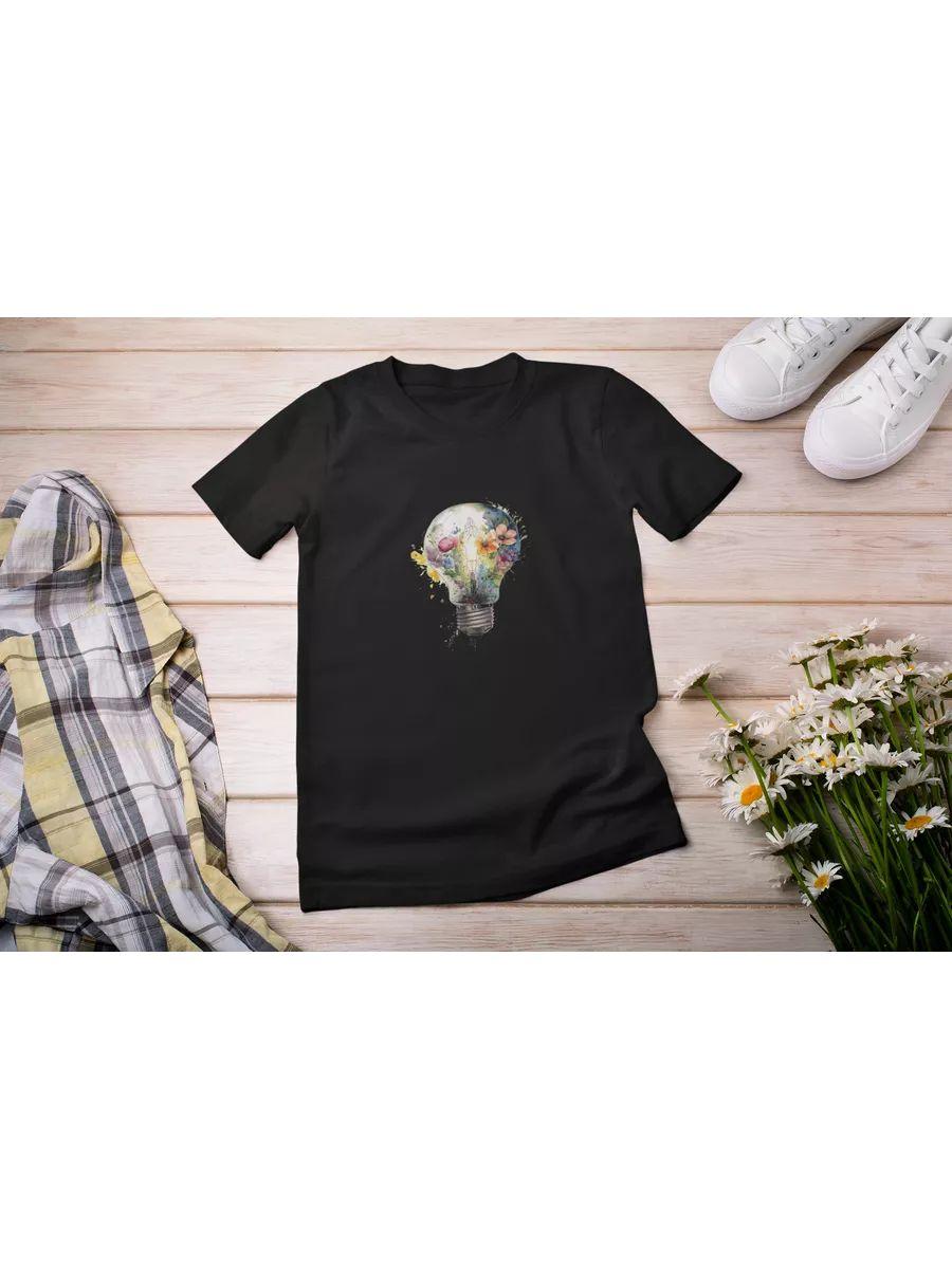 Designer print T-shirt S