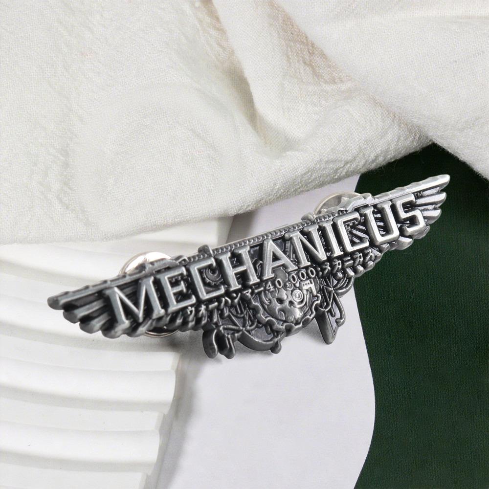 Warhammer 40K Mechanical Enamel Lapel Pin - Tabletop Wargame Accessory Collection