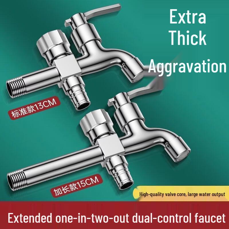 Yuzhuxun HC Kran do pralki z podwójnym wylotem