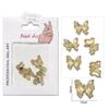Excellent Nail Art Batterfly Colorful High Brightness