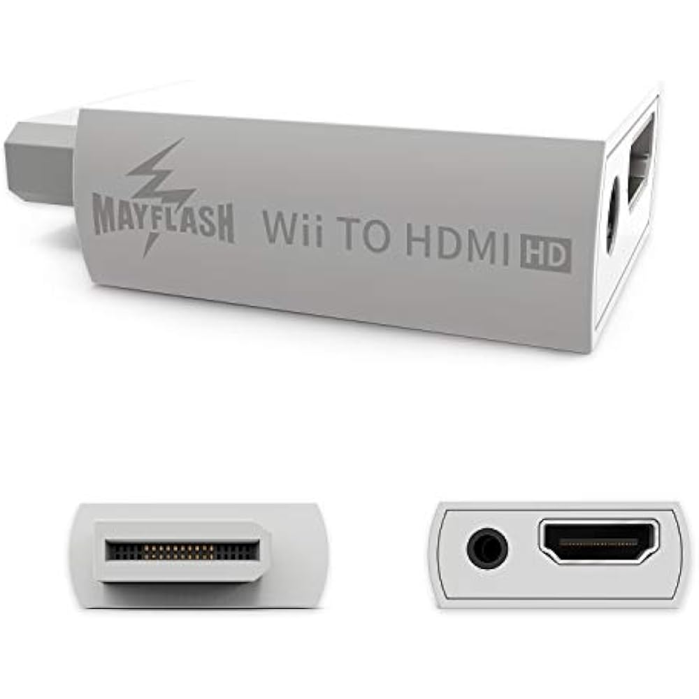 Mayflash Wii to HDMI Converter HDMI Converter Adapter [Japanese Genuine]