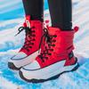 Women'S Snow Boots Non-Slip Waterproof Women Winter Boots Warm Thickened Shoes Outdoor Climbing Travel Cold Proof Boots