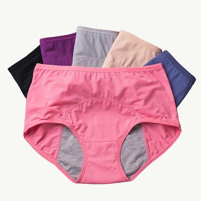 Leak Proof Menstrual Period Panties Women Underwear Physiological Pants Cotton  Seamless Briefs