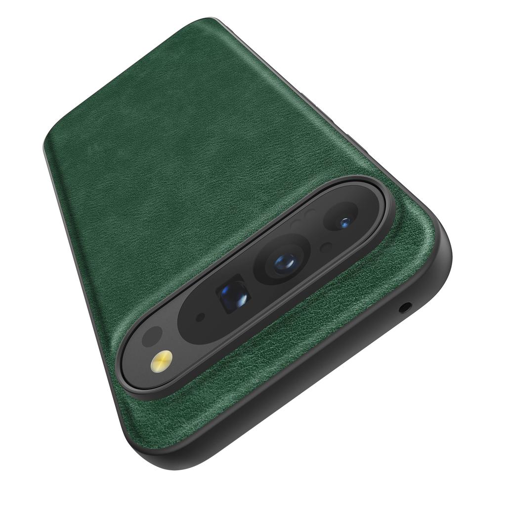 For Google Pixel 9 Pro XL 9 8 7 Pro 8A Premium PU Leather Phone Case Scratch-Resistant Solid Color Cover for Google Pixel 9 Case